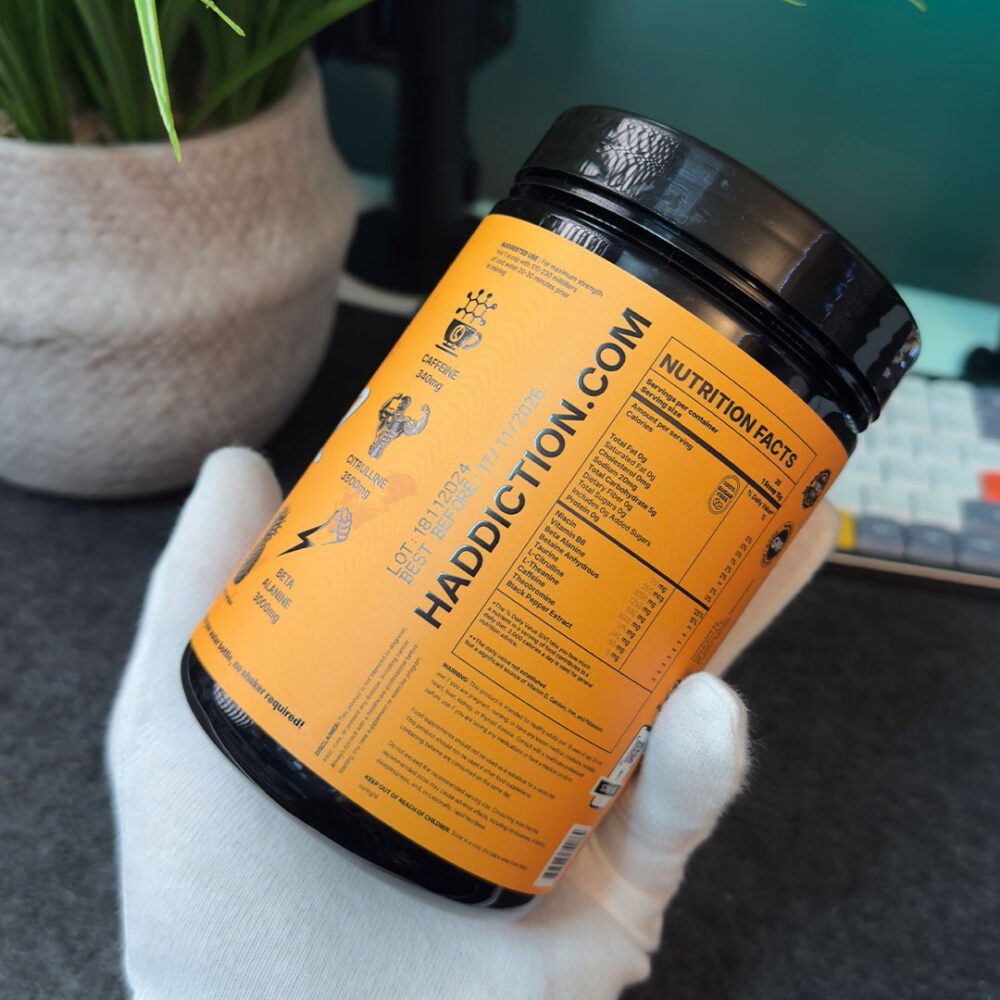 Fear X Pre-Workout Pineapple V1-1
