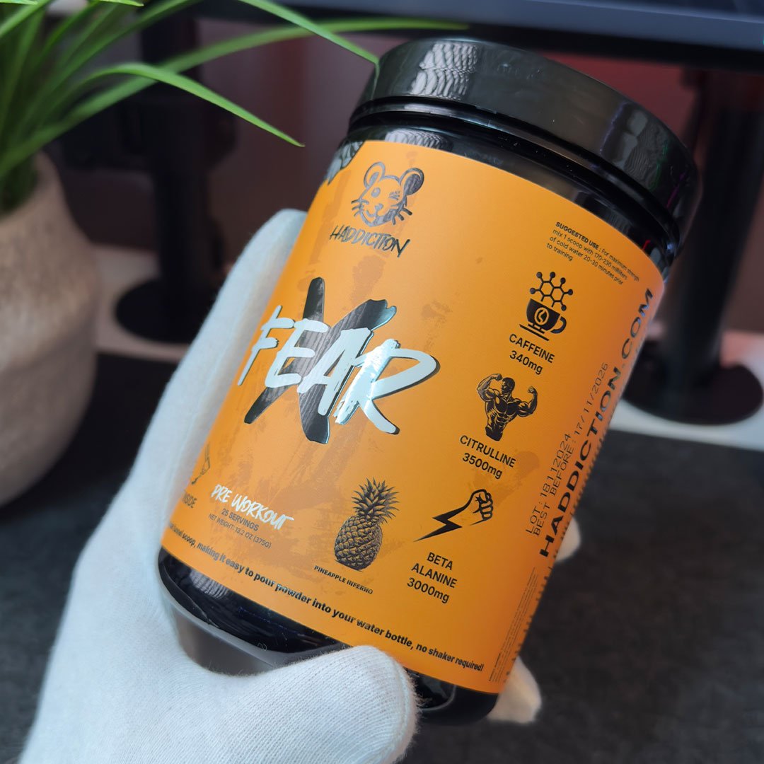Fear X Pre-Workout Pineapple V1-2