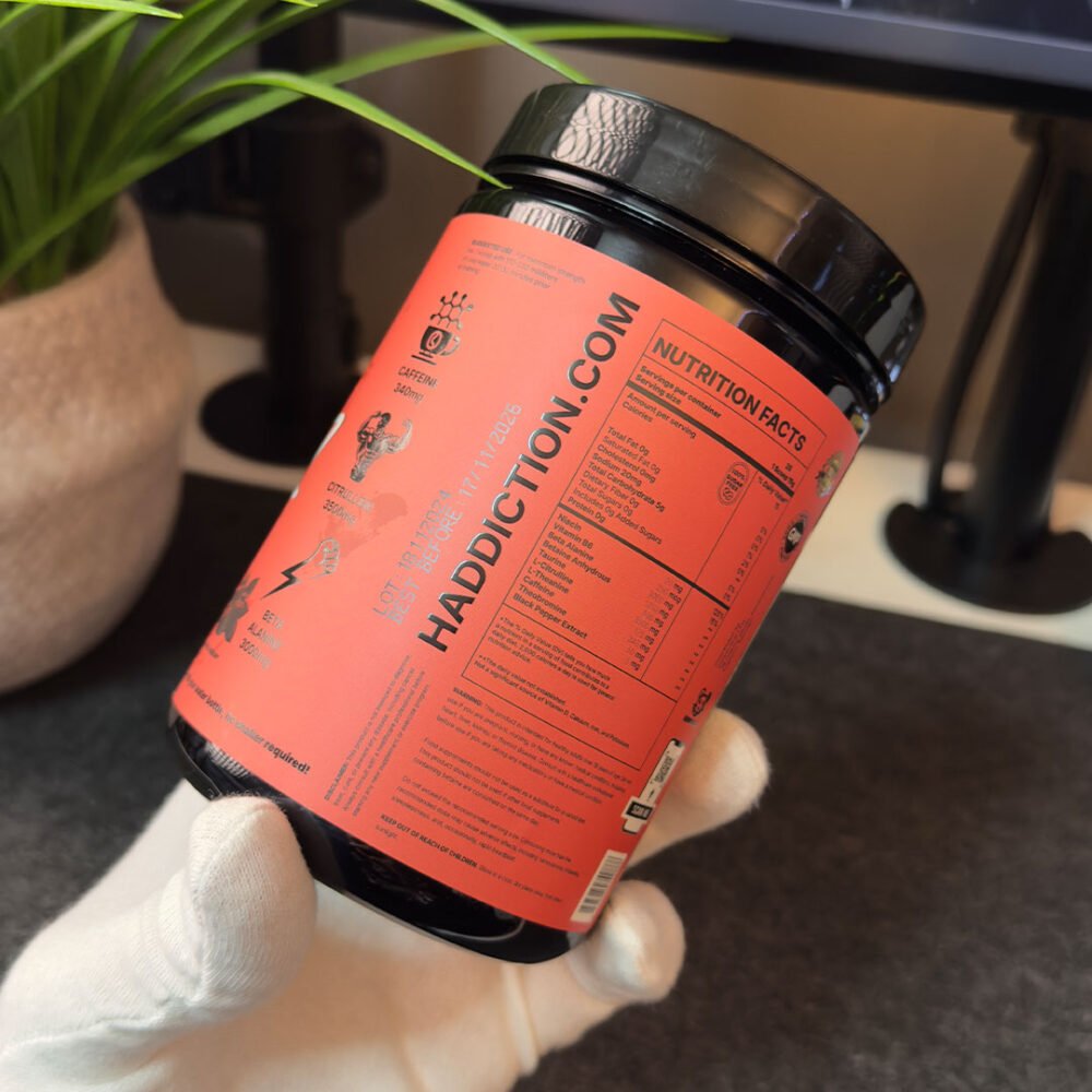 Fear X Pre-Workout Strawberry Savage V1-1