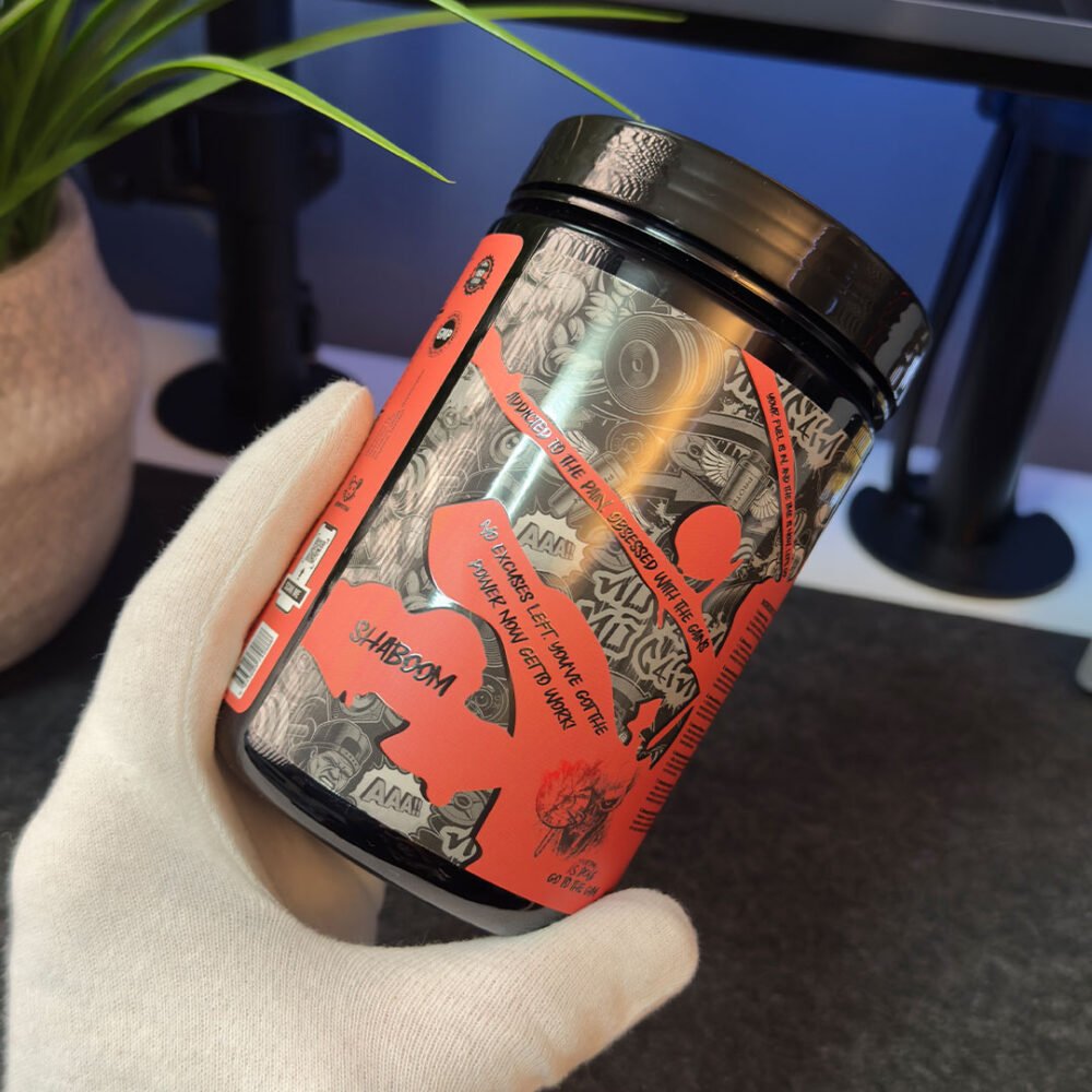 Fear X Pre-Workout Strawberry Savage V1-4