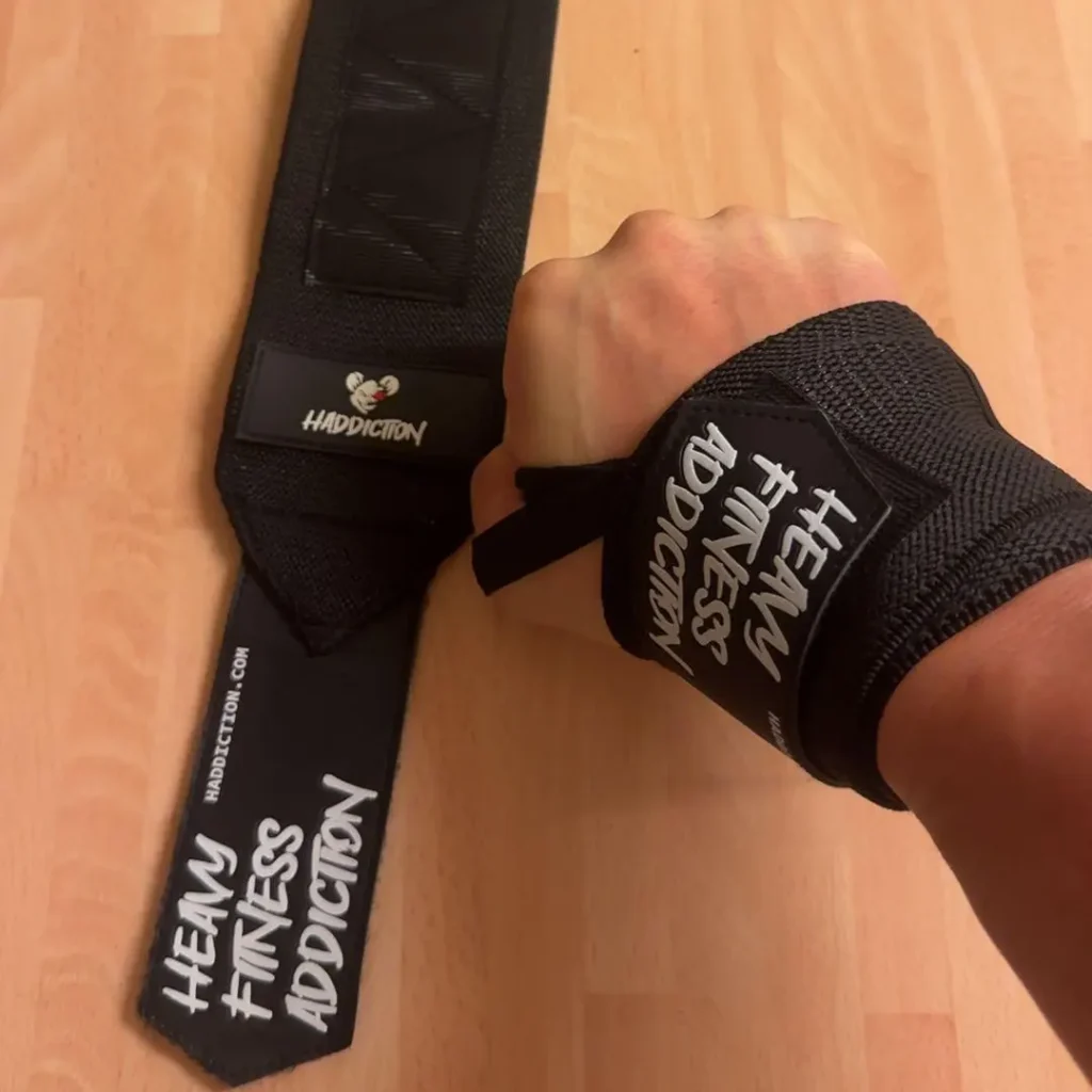 Haddiction Black wrist straps letsgetit27