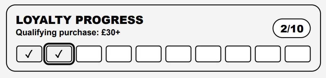 Haddiction-loyalty-system-progress-bar