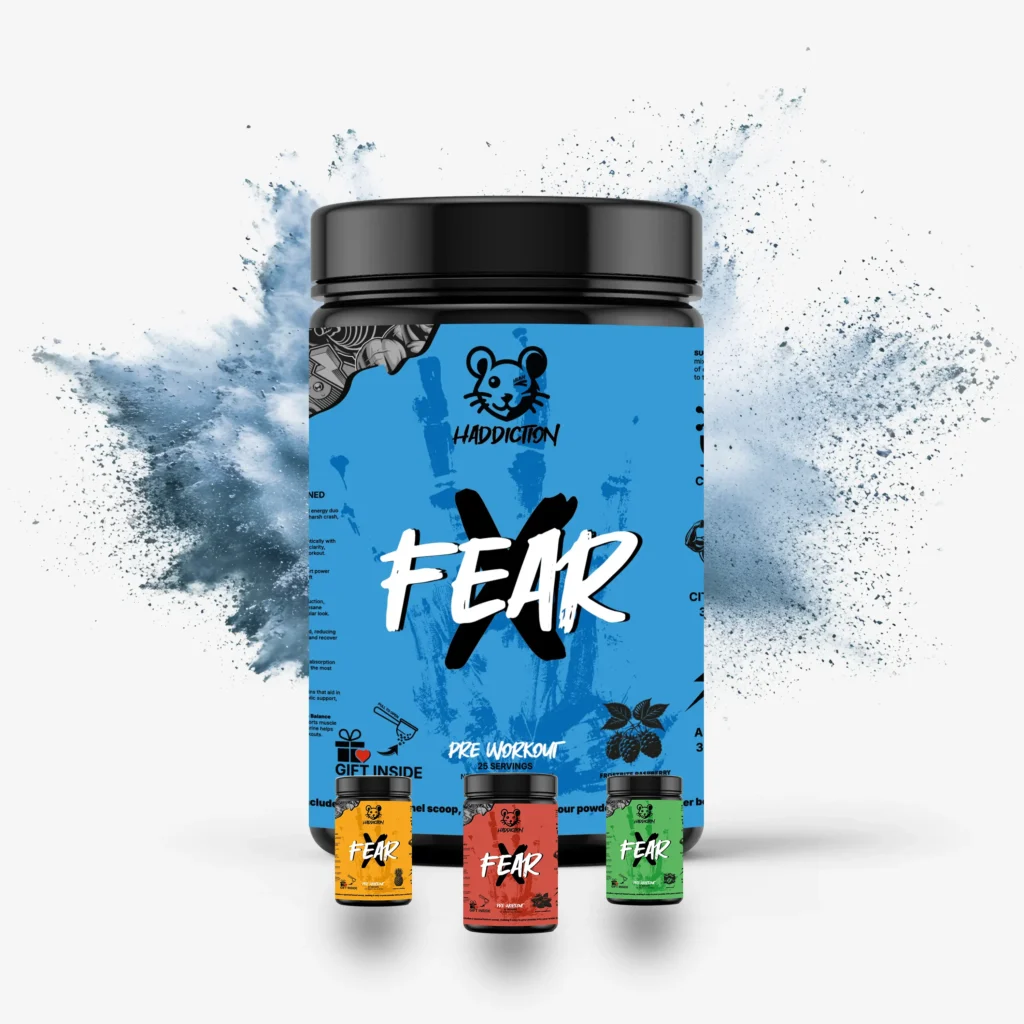 Haddictionn FearX Pre Workout all flavors 4