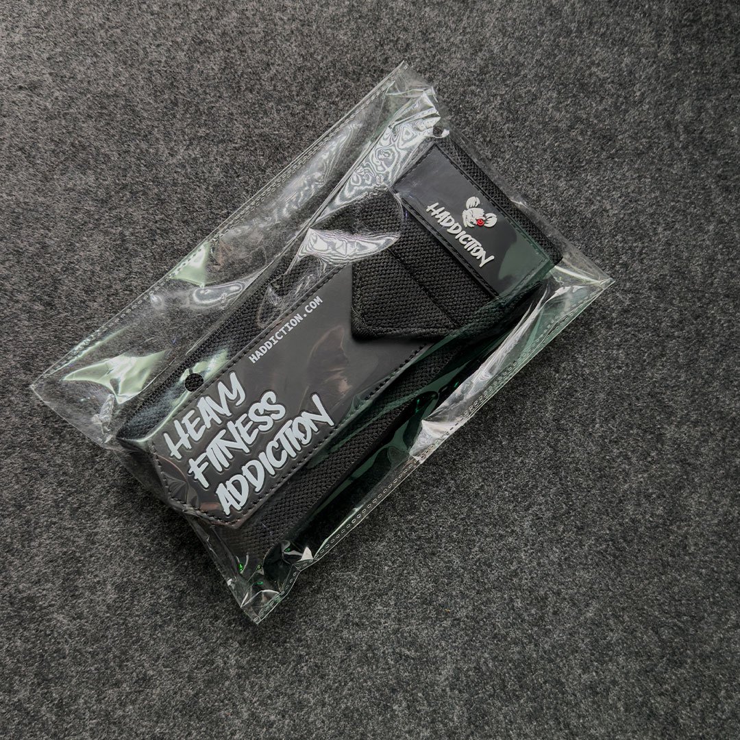 Haddiction Heavy-Duty Gym Wrist Straps
