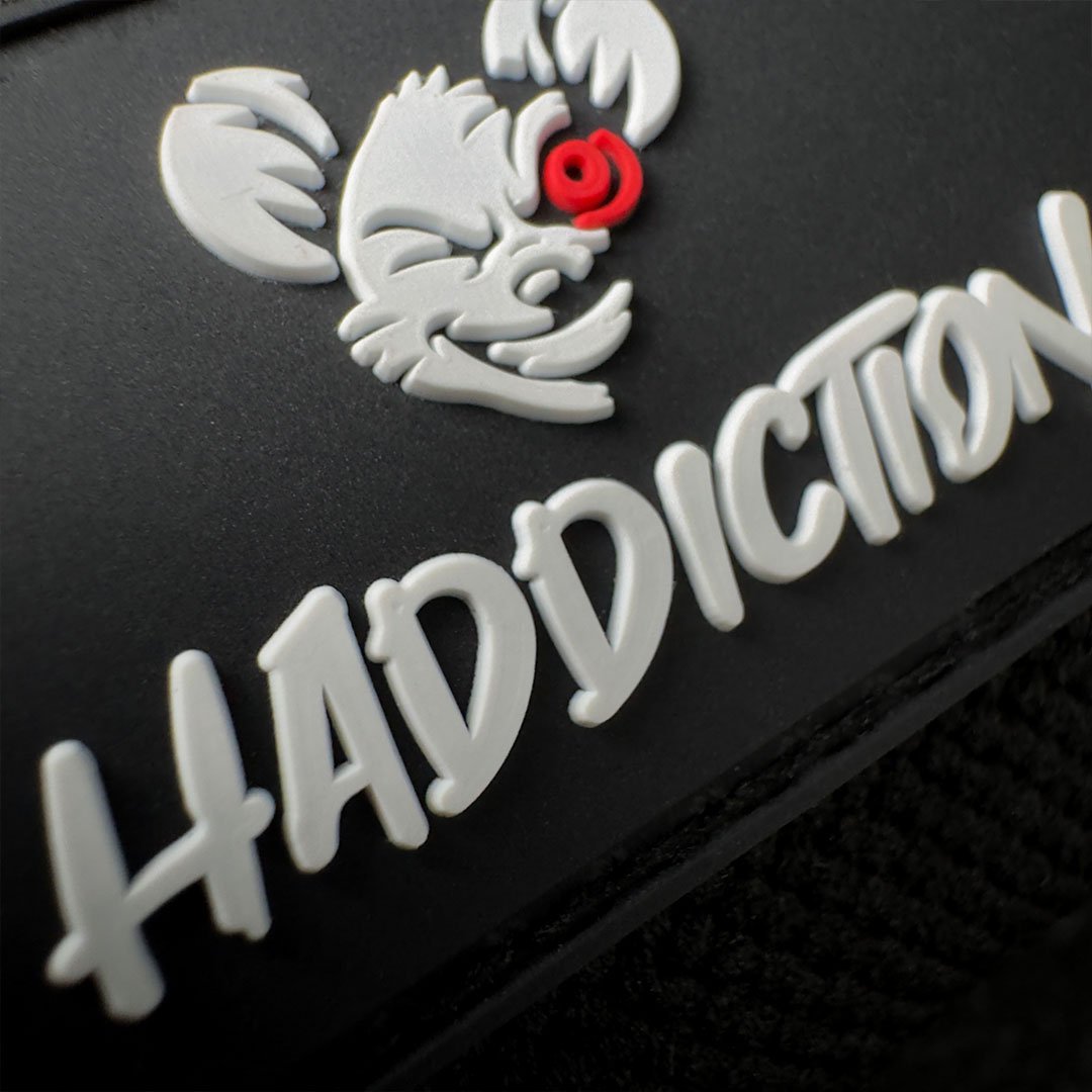Haddiction Heavy-Duty Gym Wrist Straps
