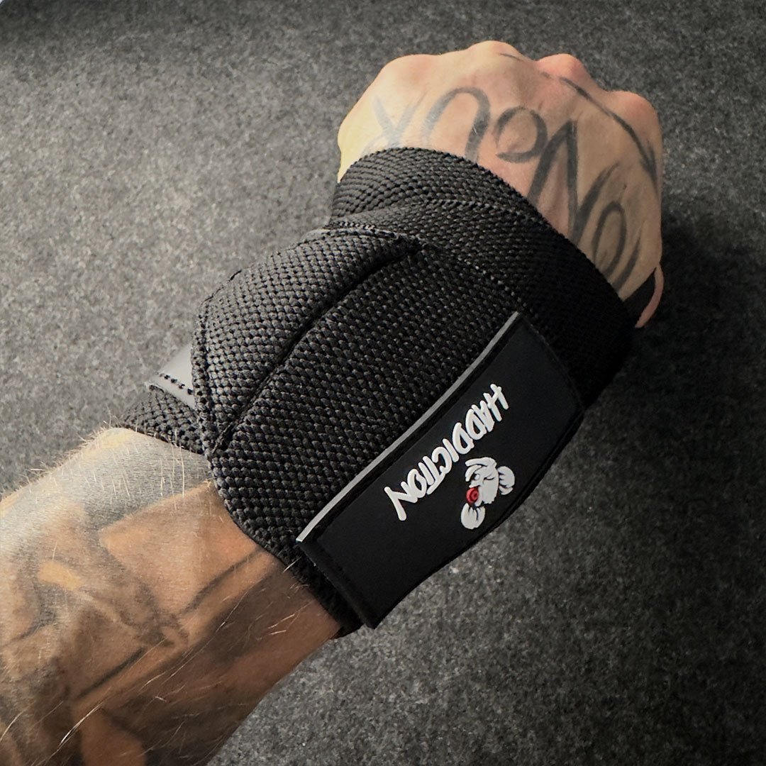 Haddiction Heavy-Duty Gym Wrist Straps