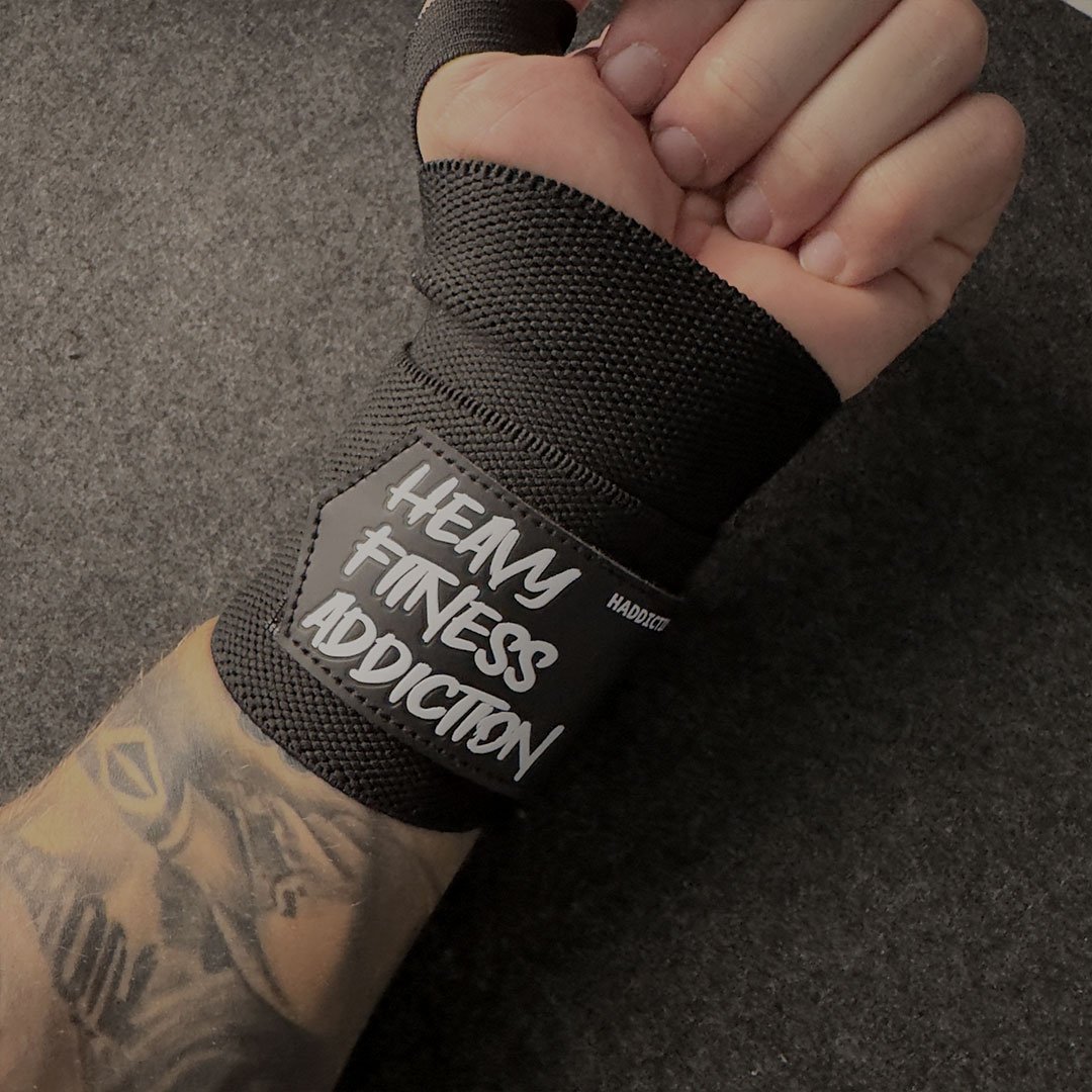 Haddiction Heavy-Duty Gym Wrist Straps